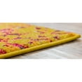 thumbnail image 5 of Unique Loom Tapis Moderne Estrella Couleurs Vives 10' 6 x 16' 5 Rectangle Rouge/jaune, 5 of 5