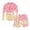 #01-Pink, variant on Boys Two Piece Rash Guard Swim Set Toddler Kids Ice Cream Print Long Sleeve Bathing Suit Swimwear Shirt with Trunks Quick Dry Bathing Suit