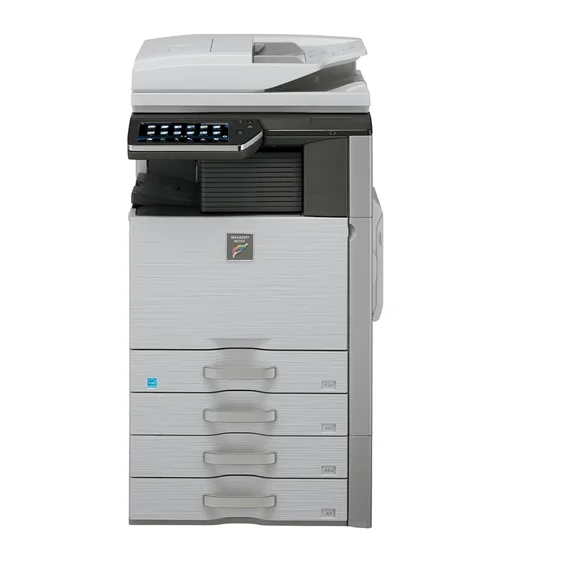 Sharp Multifunction Laser Printer with Copy, Scan, Print Auto Duplexing, MX-4111N , 2 Trays