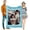 1 Photo, variant on Skartam Personalised Photo Blanket Custom Blankets Throw with Picture Collage Text for Adults Family Customised Birthday Anniversary Wedding Gifts