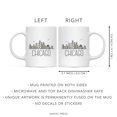 thumbnail image 5 of Koyal Wholesale Colorful City Skyline Graphic Ceramic Coffee Mug, Chicago, 5 of 5