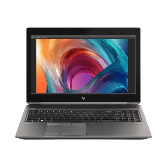 Restored HP ZBook 15 G6 15.6" FHD Intel Core i7-9850H 2.6 GHz 32GB DDR4 256GB SSD NVIDIA Quadro T1000 Backlit KB Windows 11 Pro Laptop (Refurbished)