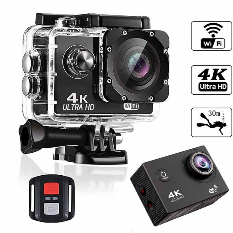 4K30FPS HEAD WORN Camera Action Camera Remote App- Control Sports Camera  TypeC $151.35 - PicClick AU