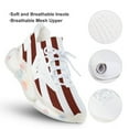 thumbnail image 3 of Aesthetic 0xide Red And White Vertical Walking Shoes for Men Woman Lightweight Tennis Fashion Elastic Sports Shoes Cushion Basketball Shoes, 3 of 7