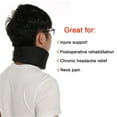 thumbnail image 3 of ZAXARRA Inflatable Neck Support Therapy Relax Soft Foam Cervical Collar Support, 3 of 7