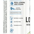 thumbnail image 4 of Loyal 9 Watermelon Lemonade Vodka Cocktail, 4-PACK (4 x 12 fl oz), 9% ABV, 4 of 8