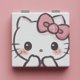 thumbnail image 4 of Hello Kitty belleza kawayi chica espejo hutao doble cara portátil plegable maquillaje mini espejo de bolsillo, 4 of 4