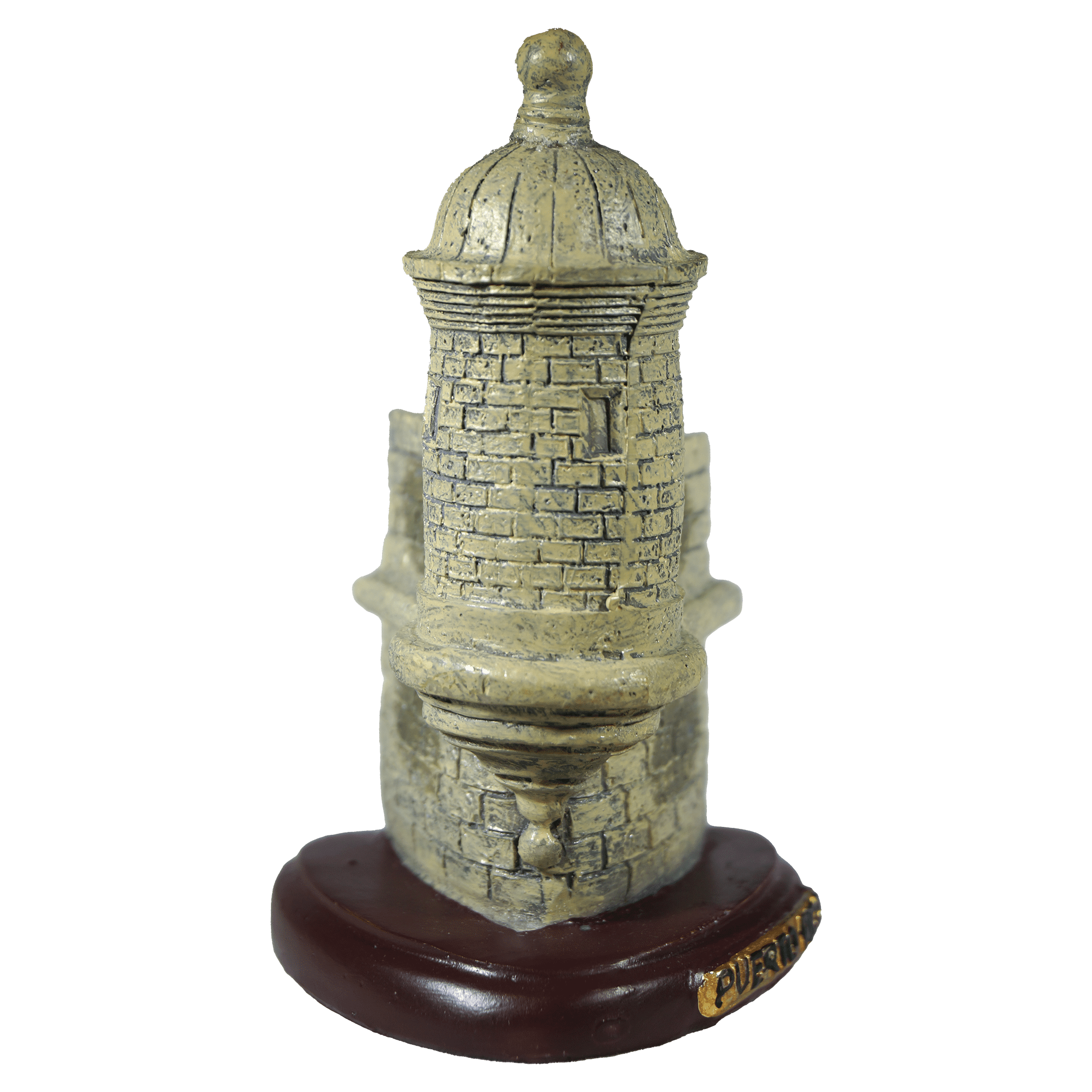 MRJ Souvenir Puerto Rico Sentry Box Polyresin Decorative Figurine 4.25 in, 1 Count
