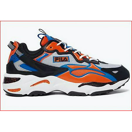 Mens Fila Ray Tracer Apex Shoe Size: 11 Orange - Black - Grey Fashion Sneakers
