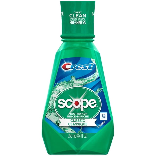 Enjuague Bucal Crest Scope Clásico 250 ml