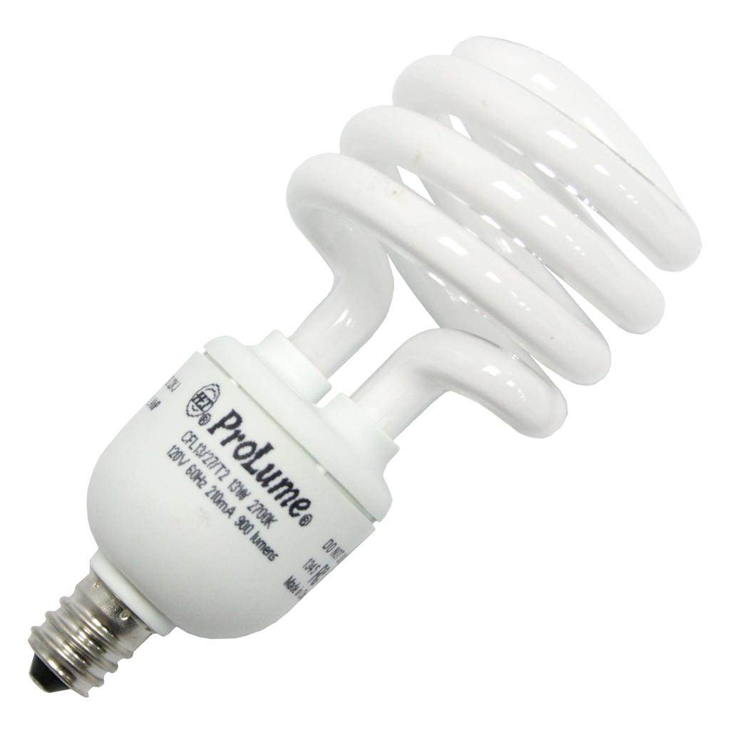 2-Pack Full Spectrum CFL Grow Light Bulbs – 26W, 5000K, 1500 Lumens, E26 Base – For Seedlings & Veg