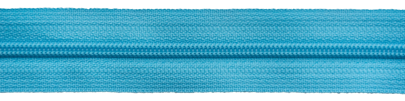 YKK® #3 Lightweight Closed-End Zipper, 7 Inch Length, Parrot Blue 547 (100 Pack)
