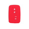 thumbnail image 4 of SEGADEN Étui de Protection en Silicone Compatible avec TOYOTA 3 Boutons Télécommande Intelligente CV2404 Rouge, 4 of 4