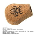 thumbnail image 7 of Fishing Reel Knob Spider Pattern Universal Wear-resistant Reusable Convenient Anti-skid Cork Reel Handle Grip Fishing Refit Accessories for Spinning Reel, 7 of 7