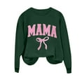 thumbnail image 3 of Merry Christmas Sweatshirts Womens Crewneck Christmas Printed Shirts Loose Long Sleeve Blouses Casual Xmas Sweatshirt Holiday Party Pullover Sweater Tops XL, 3 of 5