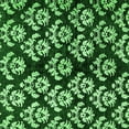 thumbnail image 1 of Ahgly Company Indoor Square Abstract Green Modern Area Rugs, 3' Square, 1 of 4