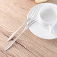 thumbnail image 4 of Shisuyan 5pcs Stainless Steel Cocktail Forks Fruit Cake Forks Dessert Forks for Home, 4 of 8