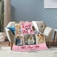 thumbnail image 4 of Best Mom Photo Custom Blankets With Photos And Name, Mom Christmas Photo Gift, Personalized Mom Birthday Gifts, We Love You Mom Blanket, 4 of 6
