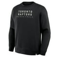 thumbnail image 4 of Men's Fanatics Black Toronto Raptors Crossover Collection Defensive Rotation Drill Premium Pullover Sweatshirt, 4 of 5