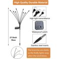 thumbnail image 2 of 2 Pack Solar Powered Firefly Lights, 8 Led Outdoor Waterproof Solar Lights, 2 of 5