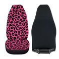 thumbnail image 6 of FUIALDOLG Nonslip Vehicle Seat Covers for SUV, with Fixed Hook Anti-Slip Front Seat Cover Polyester Fabric 2 Pack, Pink Leopard Pattern, 6 of 13