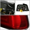 thumbnail image 4 of DNA Motoring TL-LED-3D-E3692-4D-CL For 1992 to 1999 BMW E36 3 -Series Sedan Pair of Clear Lens Red LED Rear Brake+Signal Tail Light 93 94 95 96 97 98, 4 of 6