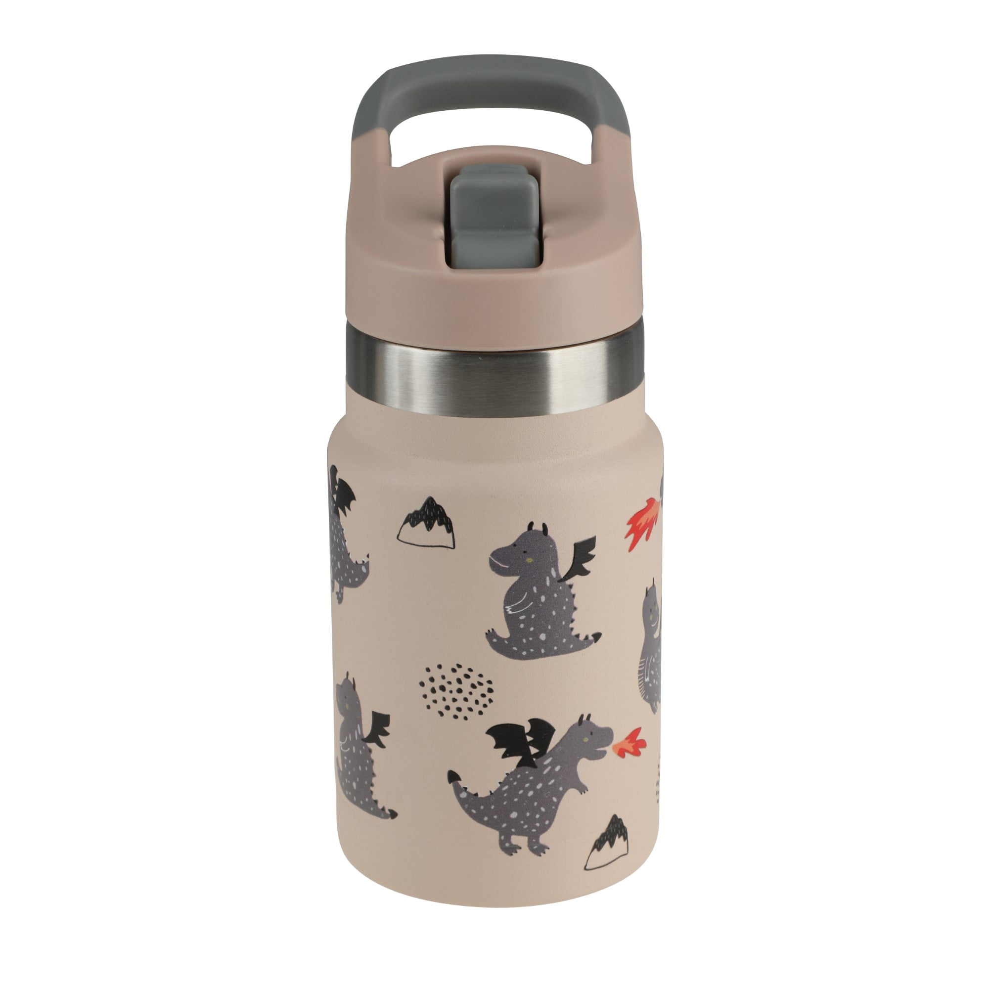 Ozark Trail 12 oz Double Wall Stainless Steel Kid's Bottle-Castle