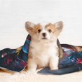 thumbnail image 4 of Pofeuu Vibrant Rooster Painting Print Puppy Blanket,Dog Blankets,Pet Blanket Cozy Cat Blankets for Indoor Cats, Fuzzy Pet Blanket for Kitten Doggy Dog Blankets-Large, 4 of 8