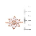 thumbnail image 2 of Everly Women's Morganite 10k Rose Gold Ring, 2 of 7