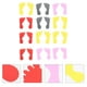 thumbnail image 2 of EeaseMX 15 pares de pegatinas para el suelo de niños, calcomanías para el suelo, pegatinas para la guardería o la escuela., 2 of 7