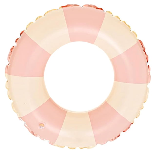 Anillo de natación Audaisyly para niños, inflable para piscina, color rosa