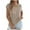 Khaki, variant on Women Knit Top Spring Summer Sleeveless Twist Texture Casual Pullover Top White M