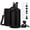 Black, variant on 40oz Insulated Water Bottle with Straw - Flex Cap Lids,Bottle Carrier Bag w/Strap,Carrier Bag,Stainless Steel 40oz Water Bottles, Double Wall Metal Water Flask