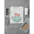 thumbnail image 3 of Hello New Year T-Shirt Men -Image by Shutterstock, Male Large, 3 of 4
