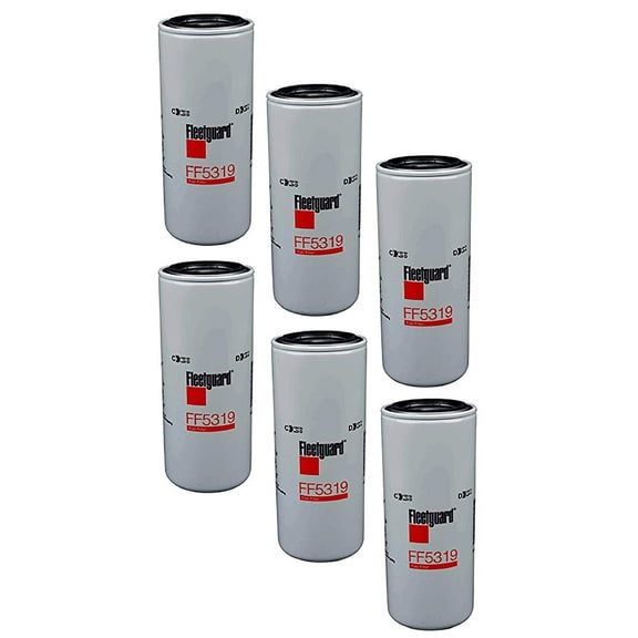 FF5319 Fleetguard Fuel, Spin-On Pack of 6