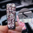 thumbnail image 4 of RuiJiao Glasses Holders for Car Sun Visor, Bling Crystal Rhinestones Fashion Car Eyeglasses Sunglasses Hanger Mount with Ticket Card Clip, for Women Girls, 4 of 6