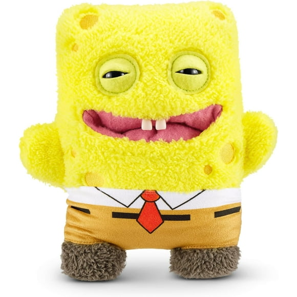 WJCA Fuggler Peluche Jaune Mignonne et Drôle - Monstre en Peluche Adorable au Design Décalé, Poupée en Peluche Douce et Câline pour Enfants et Fans, Cadeau Idéal pour Jouer et Décoration de Chambre