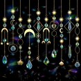 thumbnail image 4 of Crystal Suncatcher, 10 unidades, decoración colorida para colgar, GWAHSA, 4 of 6