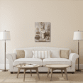 thumbnail image 3 of Global Gallery's 'French Bath III Gray and Blush' By Marilyn Hageman Stretched Canvas Wall Art, 3 of 4