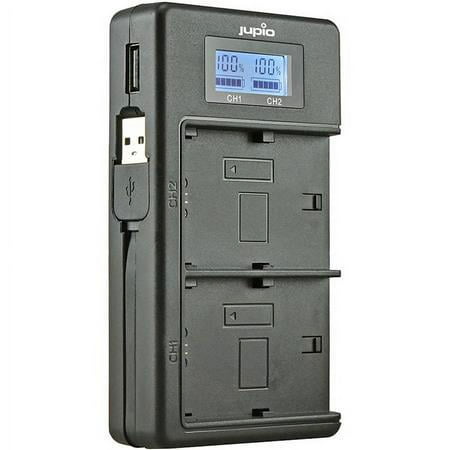 UPC: 8719743931572 | USB Dedicated Duo Charger LCD for Sony NP-FM50 NP-F550/F750/F970