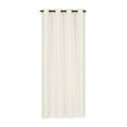 thumbnail image 2 of White Sheer Curtains 84 Inch Length | Voile Window Panels for Living Room & Bedroom | Light Filtering Polyester Drapes with Double Rod Pocket | Sold as 1 Panel, 2 of 9