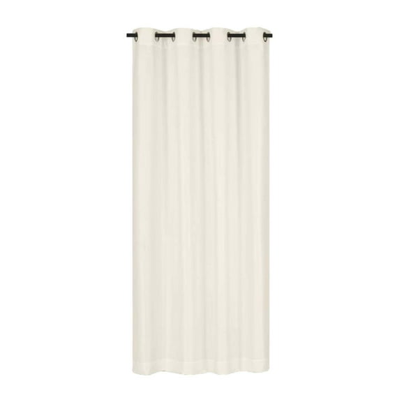 Hiroekza Sheer Curtain Panels 84 Inches Long Outdoor, Polyester Voile Sheer White Curtains, Double Rod Pocket for Living Room Bedroom Window Sliding Glass Door, Lightweight See Through Curtains Beige