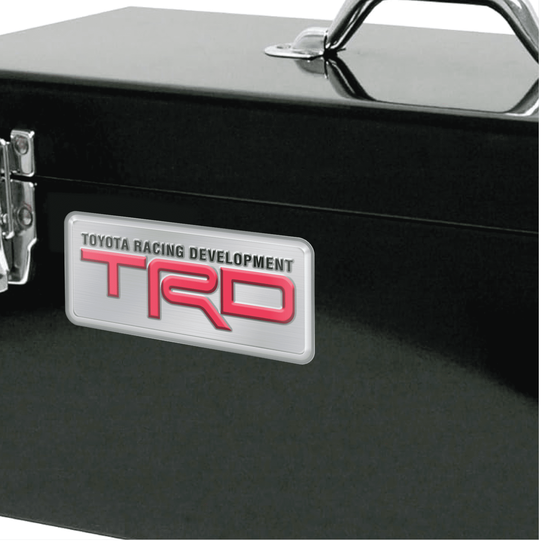 Toyota TRD Aluminum Automotive Decal