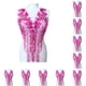 thumbnail image 2 of Moyic Exquisito aplique de encaje para corpiño de boda DIY o accesorio para vestido de baile rose redB rosa rojab 10Conjunto, 2 of 6