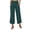 Blue-01, variant on REALiKUN Capri Pants for Women Casual Loose Fit Summer Elastic High Waist Trousers Cotton Linen Pants Lounge Capris