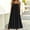 Black, variant on Ygbgbb Women's Spaghetti Strap Pleated Maxi Dress, Flowy Sundress, Pleated Design Lightweight Dress for Beach & Vacation Black XXL