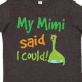 thumbnail image 4 of Inktastic My Mimi Said I Could Funny Dinosaur Boys Toddler T-Shirt, 4 of 5
