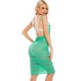 thumbnail image 2 of SAYFUT Womens Plus Size Bikini Cover Up Spaghetti Strap Backless Sexy Long Beach Dress Black Plus Size, 2 of 8