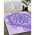 thumbnail image 2 of Ahgly Company Indoor Rectangle Patterned Blossom Pink Area Rugs, 2' x 4', 2 of 6