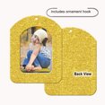 thumbnail image 3 of Expressly Yours! Mini Magnetic Glitter Picture Frame Christmas Ornaments with Photo Protectors, Vertical Gold, 6-Pack, 3 of 7